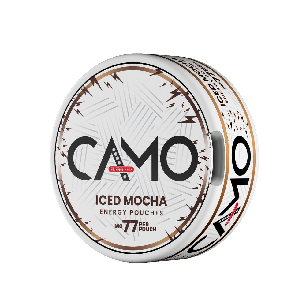CAMO - Iced Mocha flavoured Caffeine Pouches - 77mg