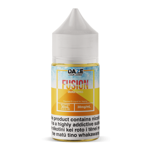 7DAZE Fusion Iced Salts - Orange Citrus - Vapoureyes