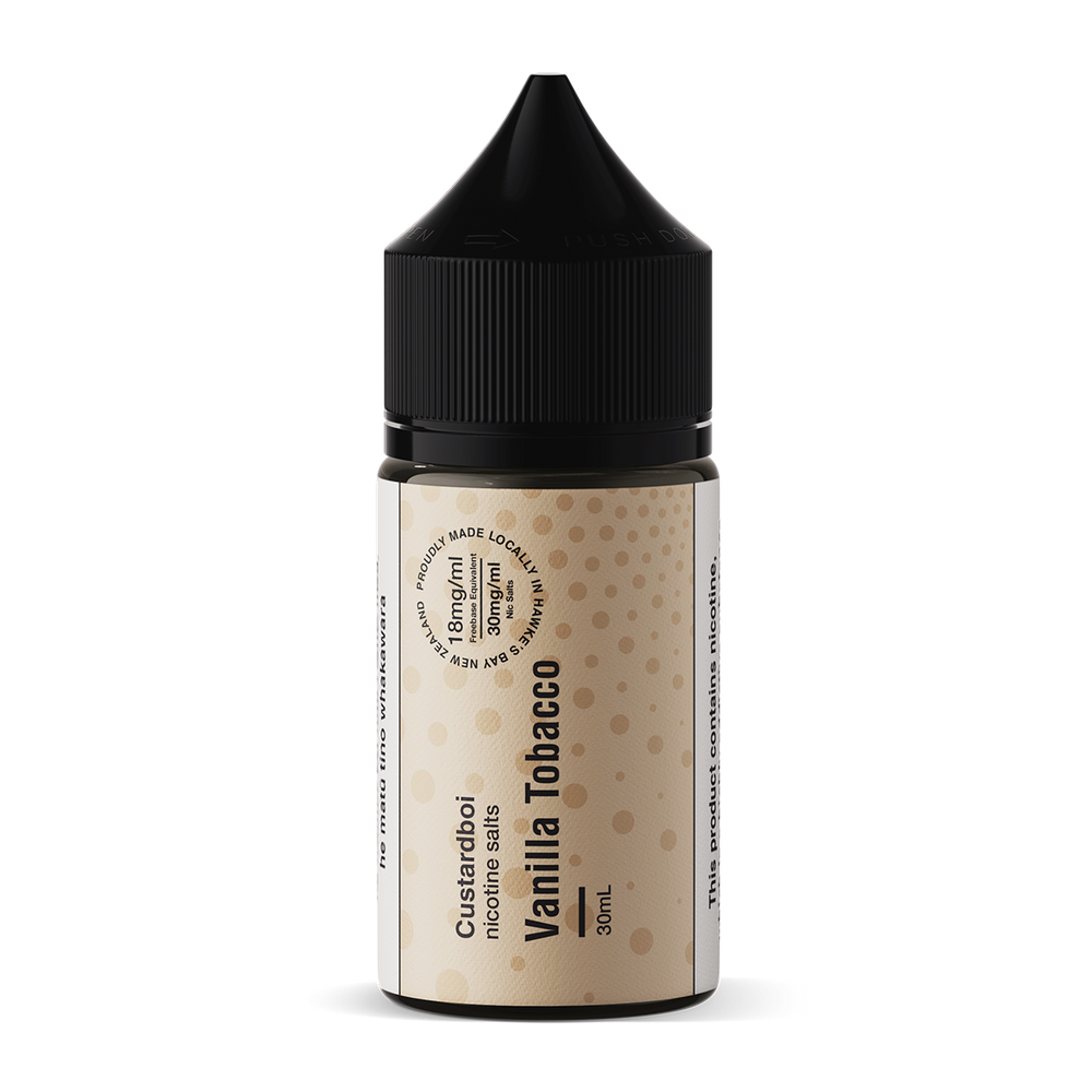 Custardboi Salts - Vanilla Tobacco - Vapoureyes