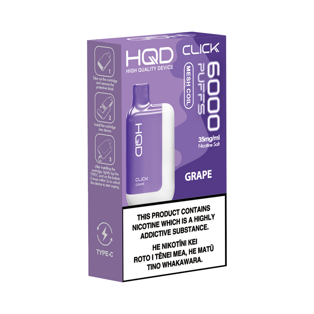 HQD Click Kit - Grape