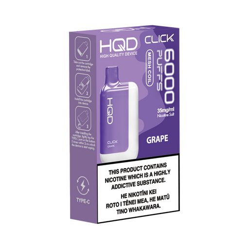 HQD Click Kit - Grape