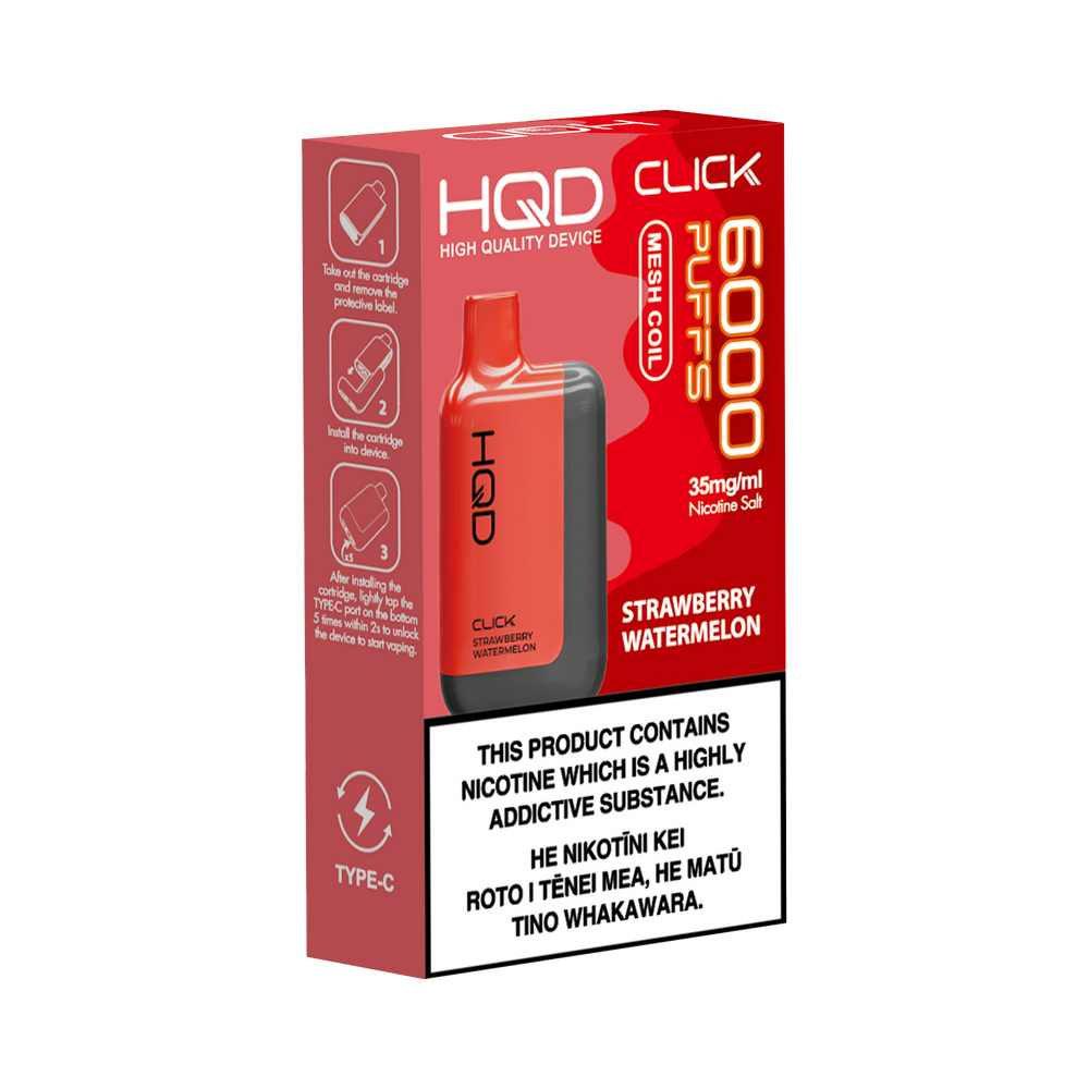 HQD Click Kit - Strawberry Watermelon