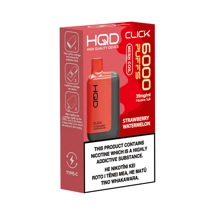 HQD Click Kit - Strawberry Watermelon