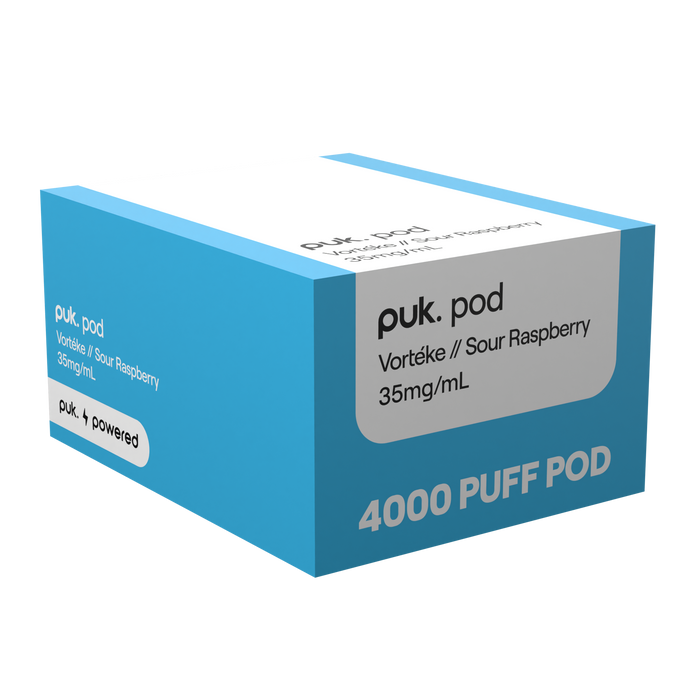 Vorteke - puk. Pod Carton - Sour Raspberry