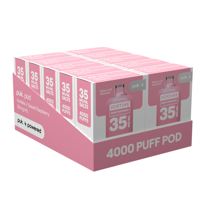 Vorteke - puk. Pod Carton - Sweet Raspberry