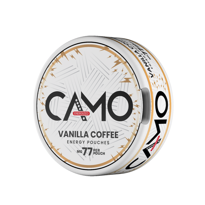 CAMO - Vanilla Coffee flavoured Caffeine Pouches - 77mg