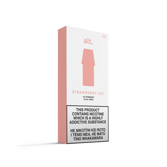 Alt - Strawberry Ice Replacement Pods (2 Pack) - Vapoureyes