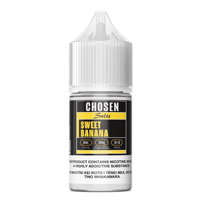 Chosen Salts - Sweet Banana - Vapoureyes