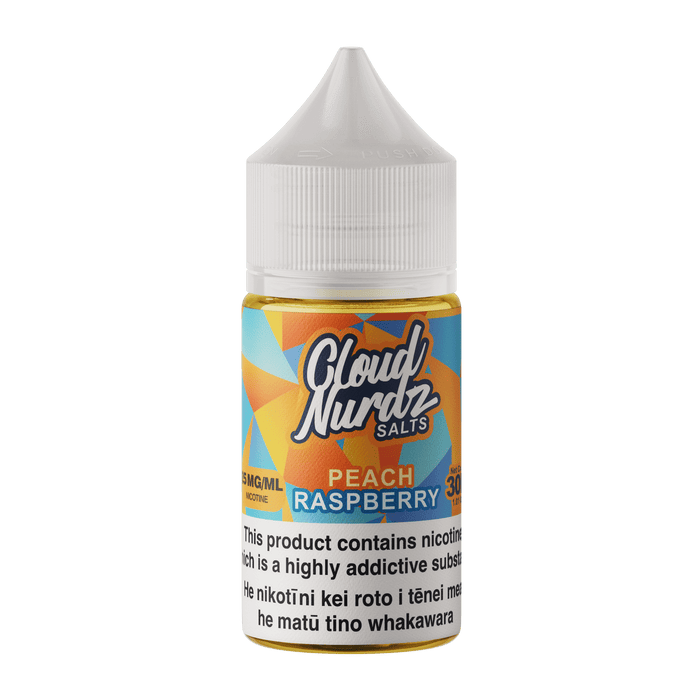 Cloud Nurdz SALT - Peach Raspberry - Vapoureyes