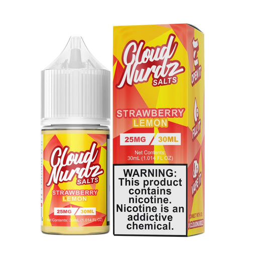 Cloud Nurdz SALT - Strawberry Lemon - Vapoureyes