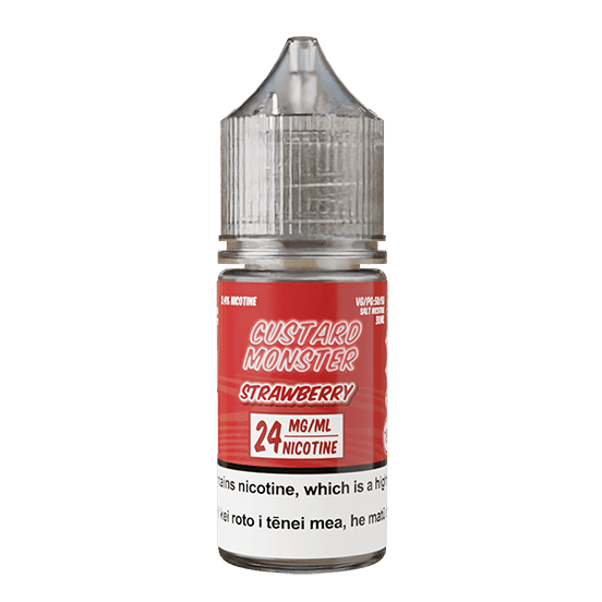 Custard Monster Salt - Strawberry - Vapoureyes