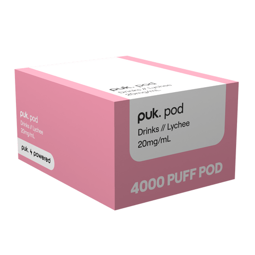 Drinks - puk. Pod Carton - Lychee - Vapoureyes