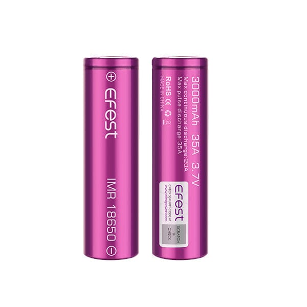 Efest INR 18650 3000mAh - Vapoureyes