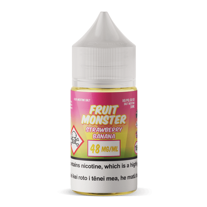 Fruit Monster Salt - Strawberry Banana - Vapoureyes