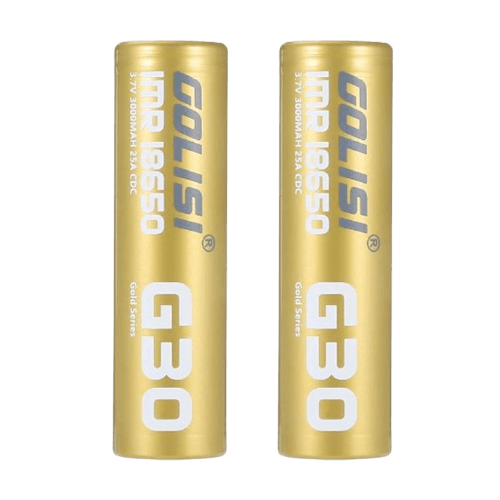 Golisi - G30 18650 Battery (2 Pack) - Vapoureyes