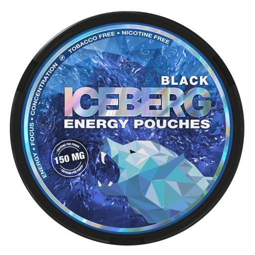 ICEBERG Enegry Pouches - Black - Vapoureyes