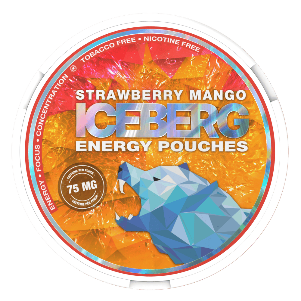 ICEBERG Energy Pouches - Strawberry Mango - Vapoureyes