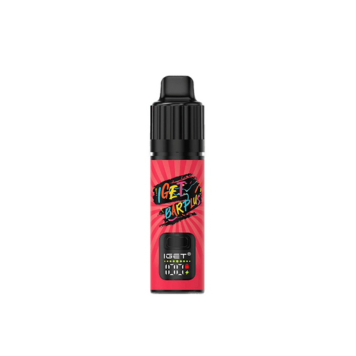 iGET Bar PLUS Kit V3 (10000 Puffs) - Watermelon Passionfruit - Vapoureyes