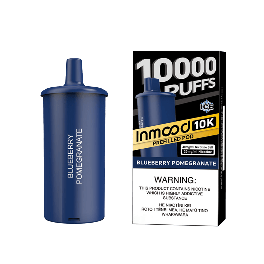 Inmood 10K Prefilled Pod - Blueberry Pomegranate - Vapoureyes