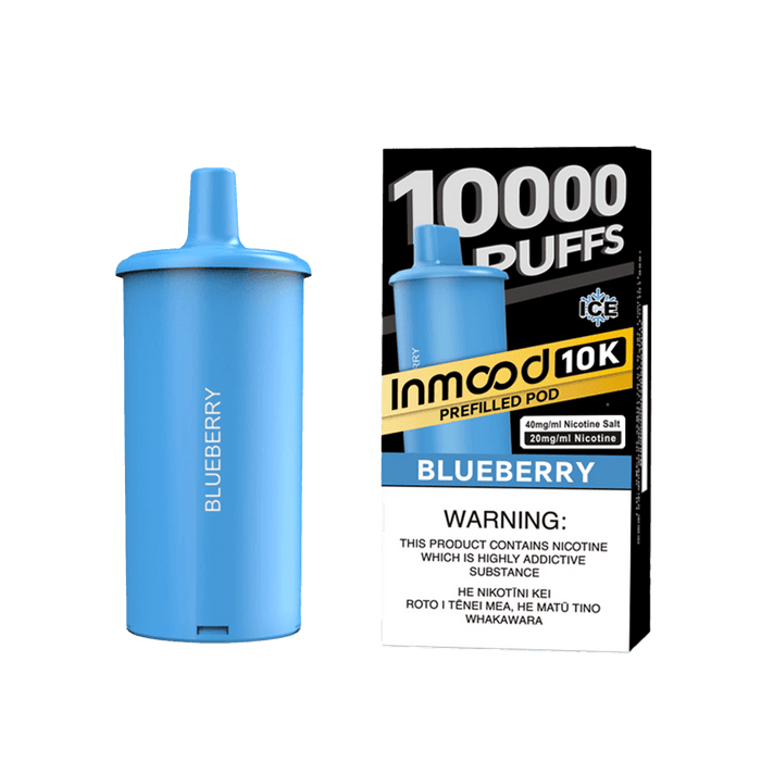 Inmood 10K Prefilled Pod - Blueberry - Vapoureyes