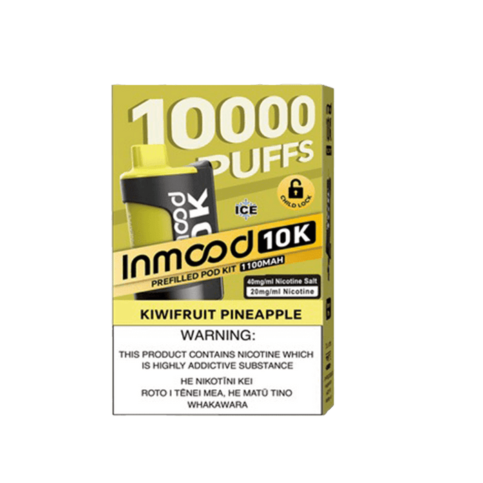 Inmood 10K Prefilled Pod Kit - Kiwifruit Pineapple - Vapoureyes