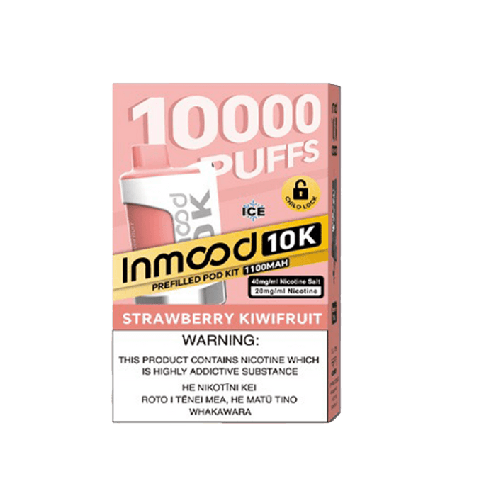 Inmood 10K Prefilled Pod Kit - Strawberry Kiwifruit - Vapoureyes