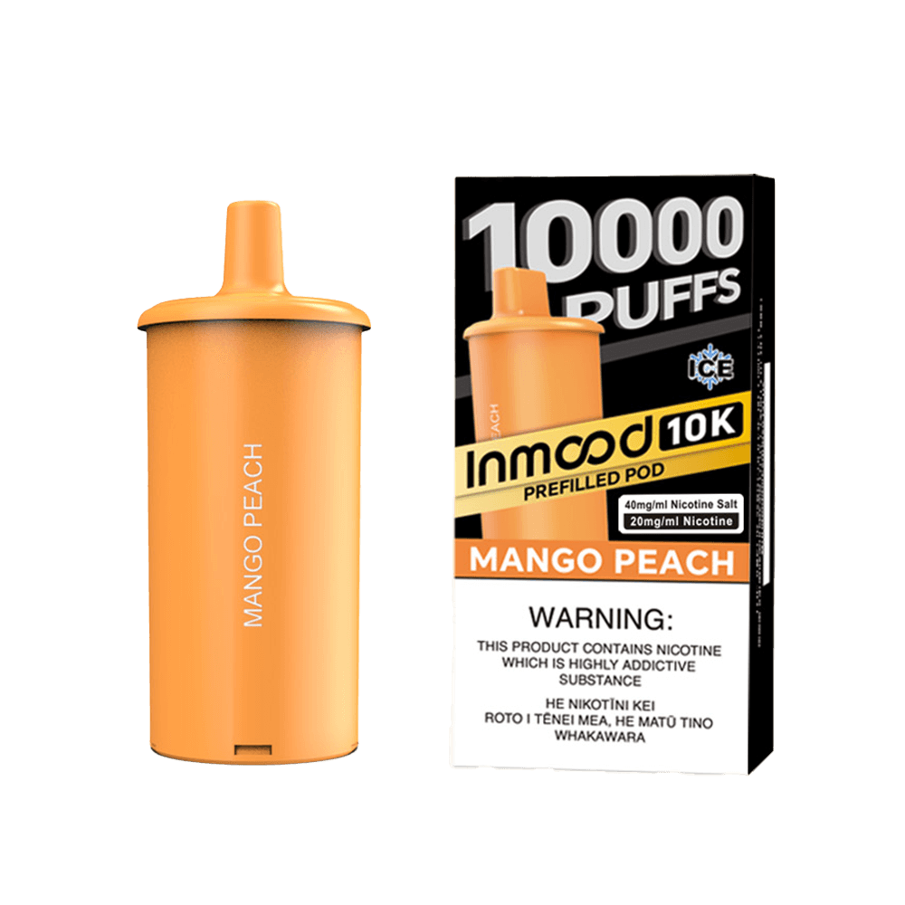 Inmood 10K Prefilled Pod - Mango Peach - Vapoureyes