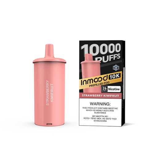 Inmood 10K Prefilled Pod - Strawberry Kiwifruit - Vapoureyes