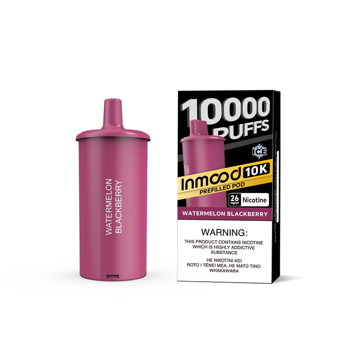 Inmood 10K Prefilled Pod - Watermelon Blackberry - Vapoureyes