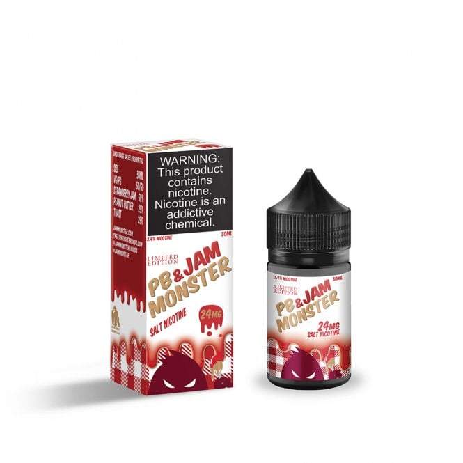 PB & Jam Monster Salt - Strawberry - Vapoureyes