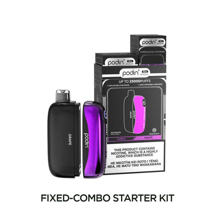 Podin - Rite KP25000 Kit - Grape - Vapoureyes