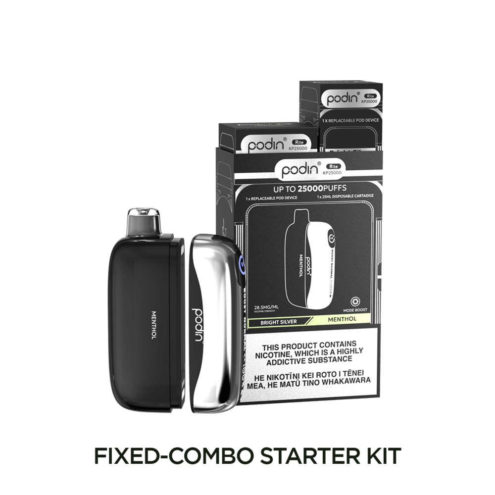 Podin - Rite KP25000 Kit - Menthol - Vapoureyes