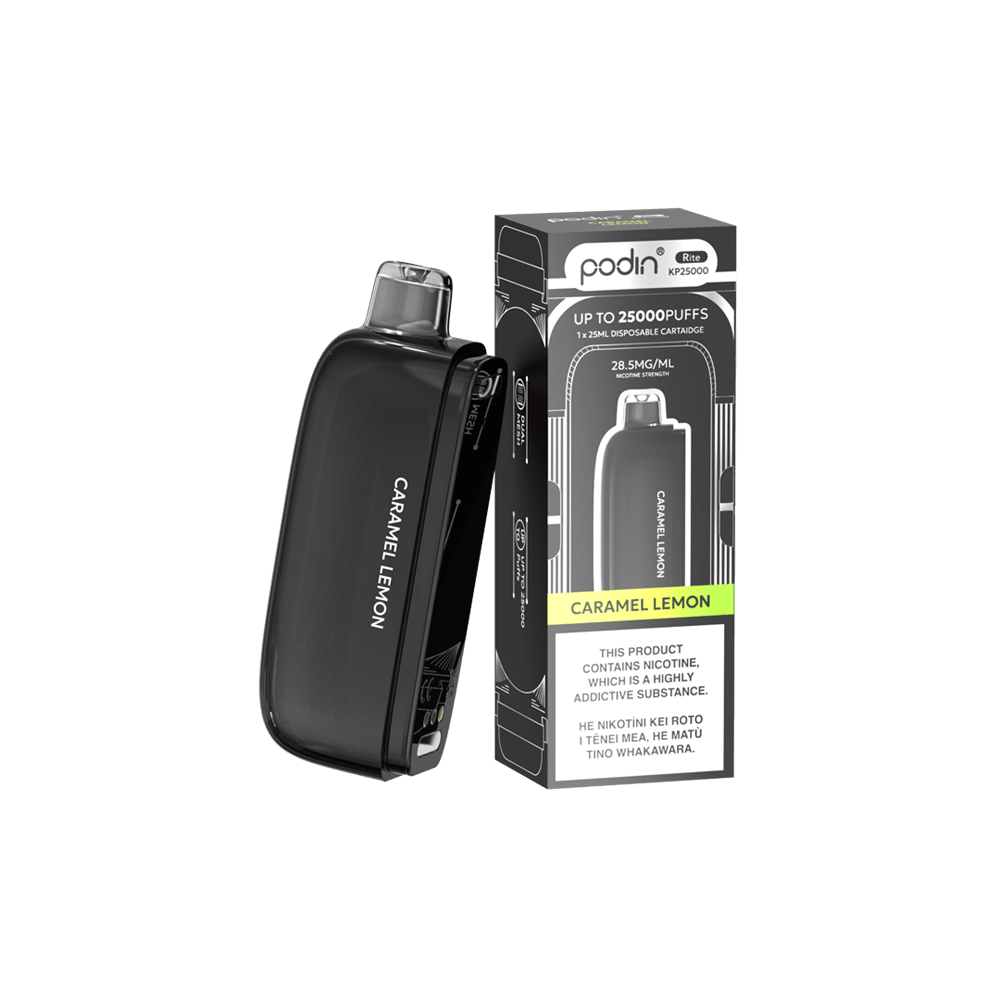 Podin - Rite KP25000 Pod - Caramel Lemon - Vapoureyes