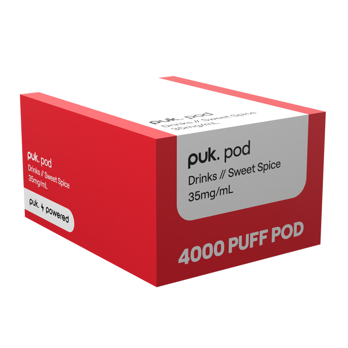 Drinks - puk. Pod Carton - Sweet Spice