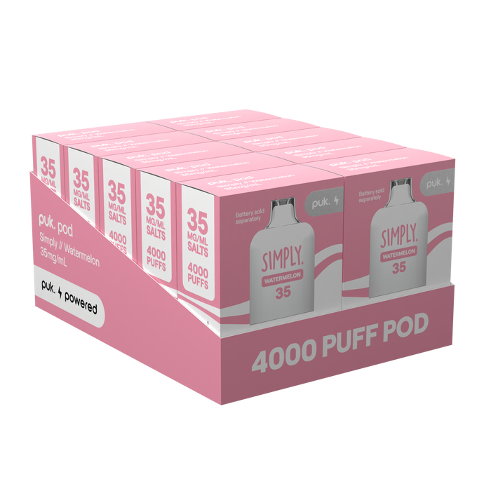 Simply - puk. Pod Carton - Watermelon