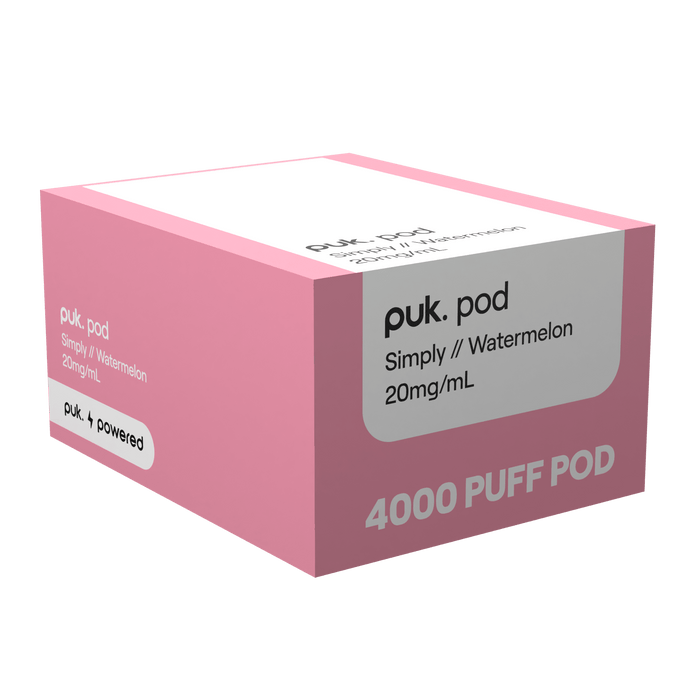 Simply - puk. Pod Carton - Watermelon - Vapoureyes