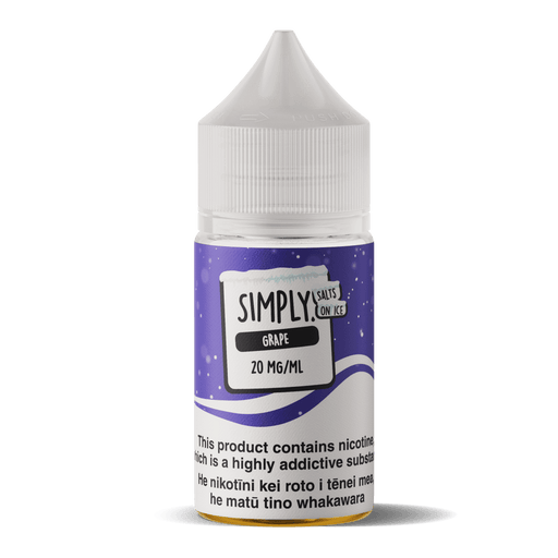 Simply Salts On Ice - Grape - Vapoureyes