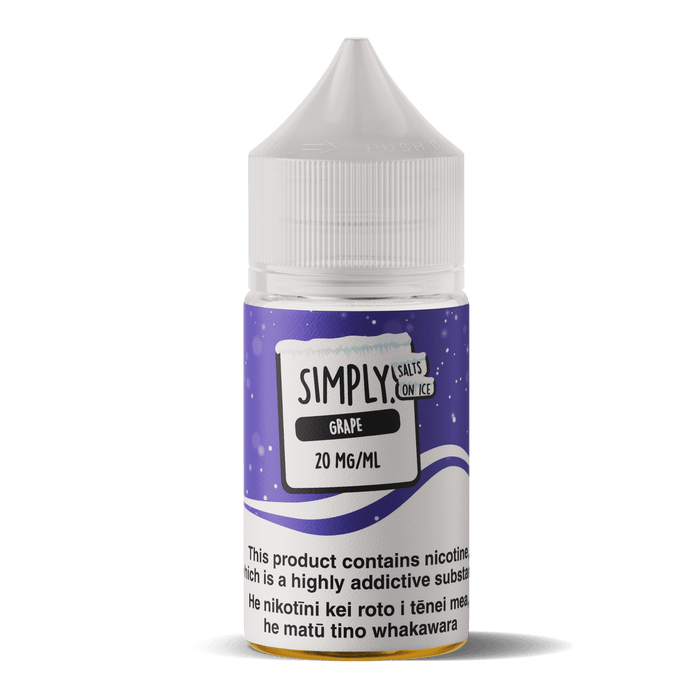 Simply Salts On Ice - Grape - Vapoureyes