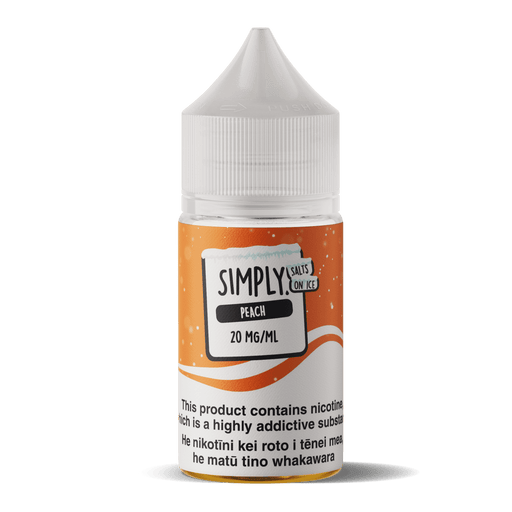 Simply Salts On Ice - Peach - Vapoureyes