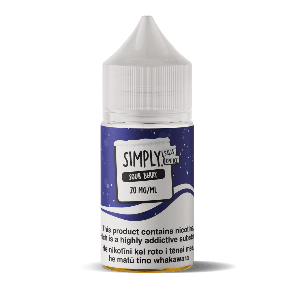 Simply Salts On Ice - Sour Berry - Vapoureyes