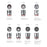 SMOK - TFV12 Tank Replacement Coils (3 Pack) - Vapoureyes NZ
