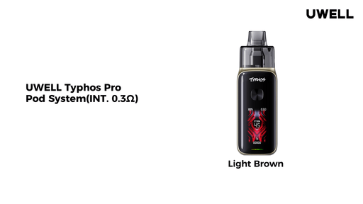 Uwell - Typhos Pro Pod Kit - Vapoureyes