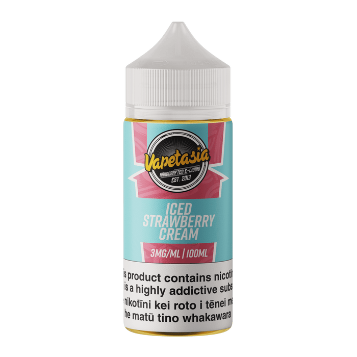 Vapetasia - Iced Strawberry Cream - Vapoureyes