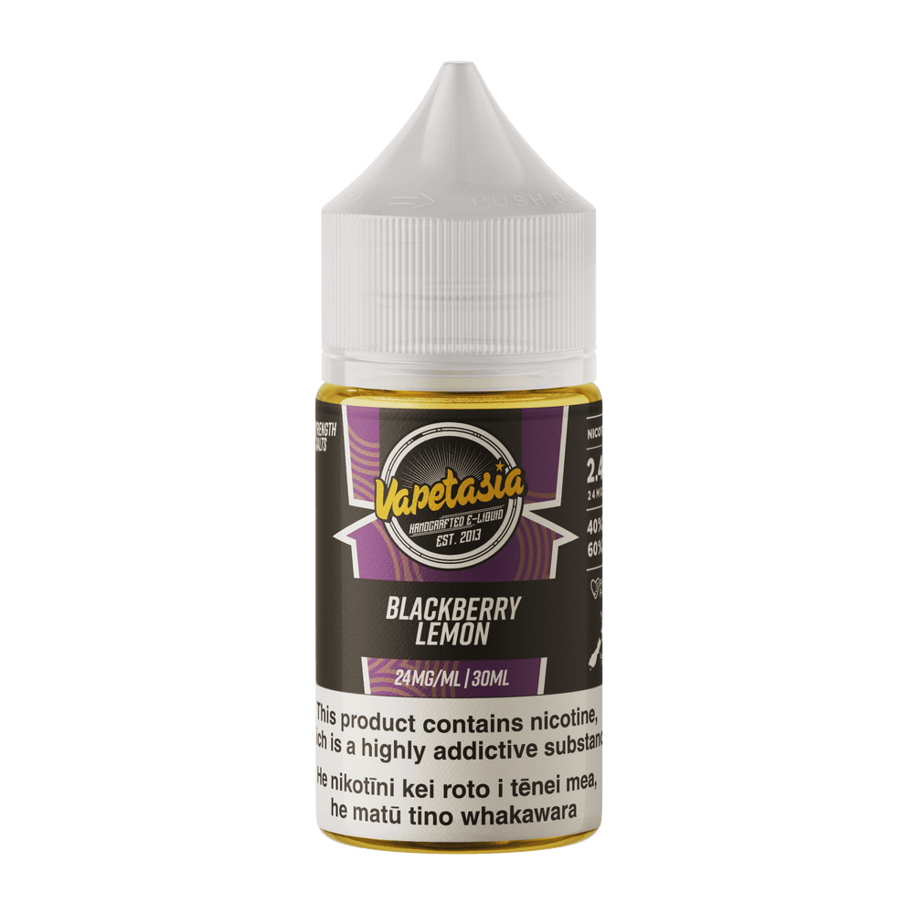 Vapetasia Lemonade Salts - Blackberry Lemon - Vapoureyes