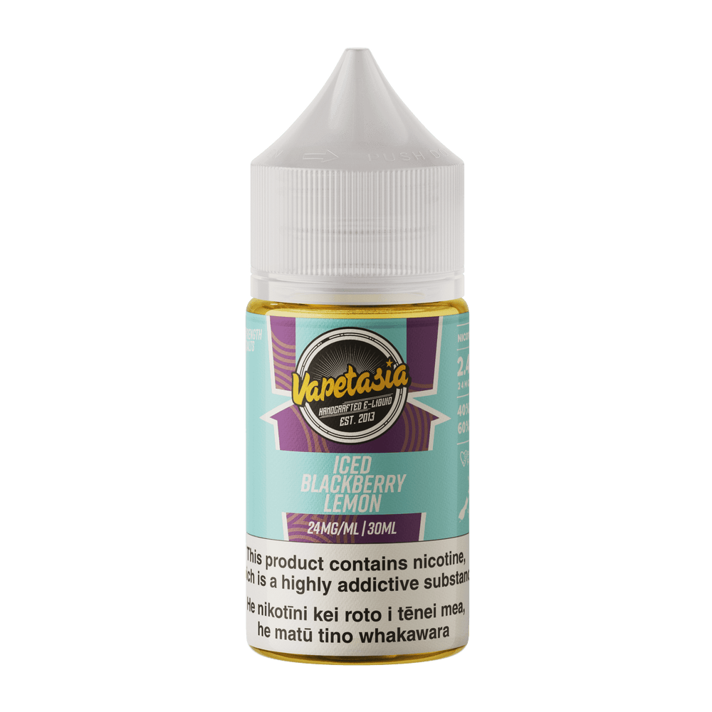 Vapetasia Salts Iced - Blackberry Lemon - Vapoureyes