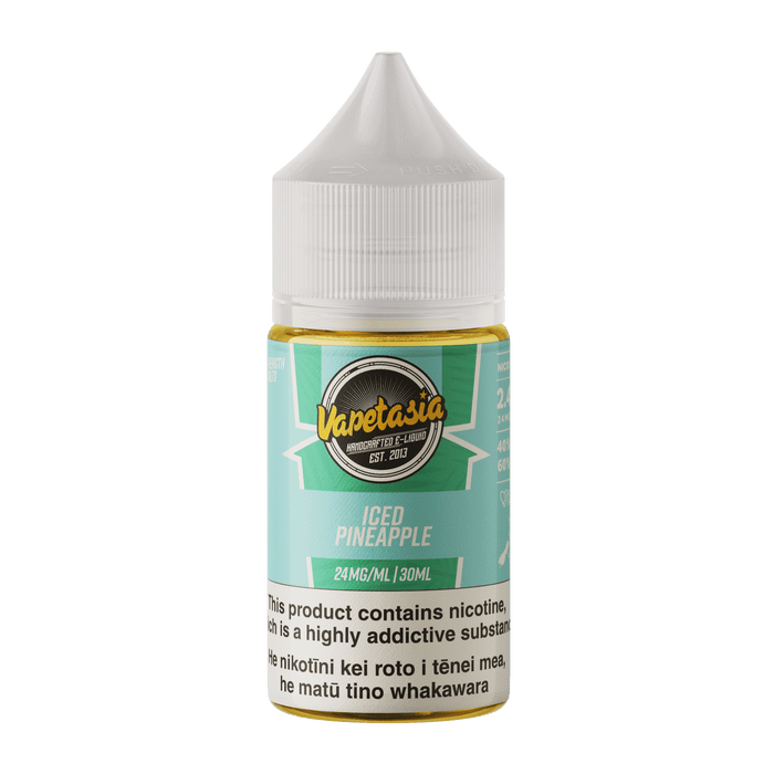 Vapetasia Salts Iced - Pineapple - Vapoureyes