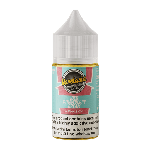 Vapetasia Salts Iced - Strawberry Cream - Vapoureyes