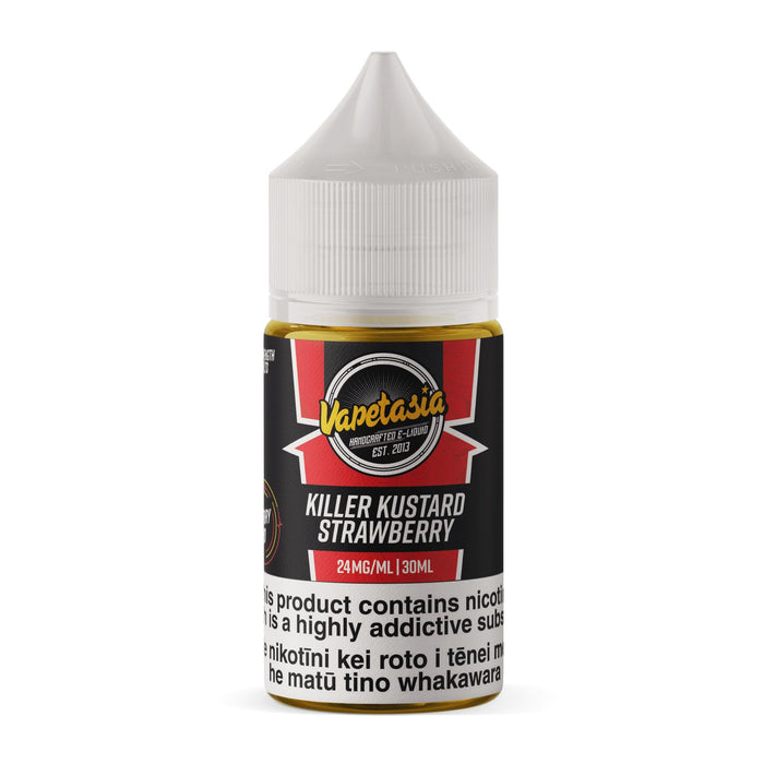 Vapetasia Salts - Killer Kustard Strawberry - Vapoureyes