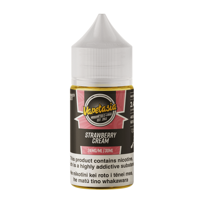 Vapetasia Salts - Strawberry Cream - Vapoureyes