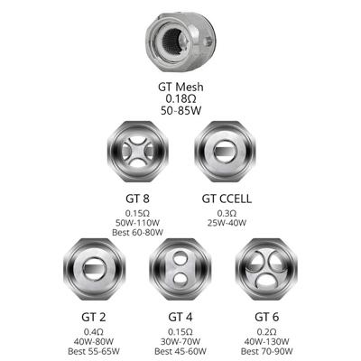 Vaporesso - GT Replacement Coils // NRG, Sky Solo & SMOK Baby Beast - Vapoureyes